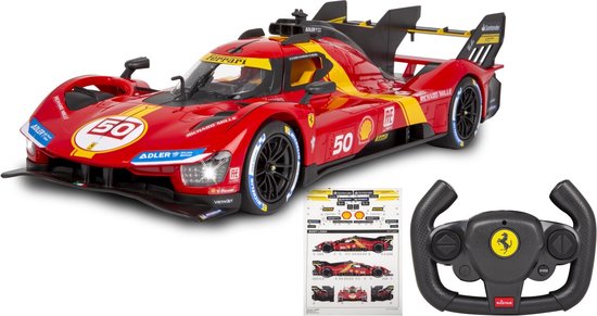 Jamara RC voertuig Auto - 402170 RC Sport Auto Ferrari 499P - Rood - 2,4GHz RC Model Kant en Klaar - 1:14 Bestuurbare Auto
