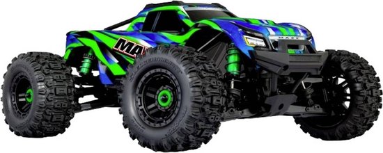 TRAXXAS WIDE MAXX 1:10 RTR TSM SR VXL4S 1/10 MONSTER-TRUCK BRUSHLESS GROEN