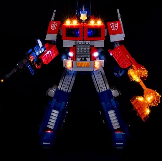 Light My Bricks - Verlichtingsset geschikt voor LEGO Optimus Prime 10302