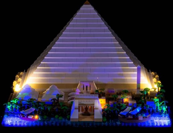 Light My Bricks - Verlichtingsset geschikt voor LEGO Great Pyramid of Giza 21058