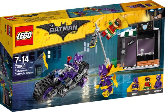 LEGO Batman Movie Catwoman Catcycle Achtervolging - 70902