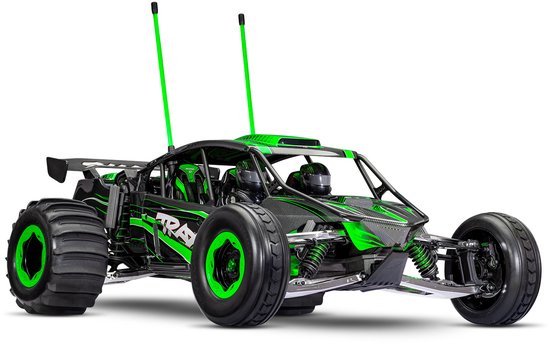 Traxxas Funco Pro Scale Replica Groen Brushless RC auto Elektro Sand Buggy Voorwielaandrijving RTR 2,4 GHz