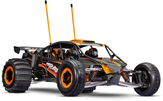 Traxxas Funco Pro Scale Replica Oranje Brushless RC auto Elektro Sand Buggy Voorwielaandrijving RTR 2,4 GHz