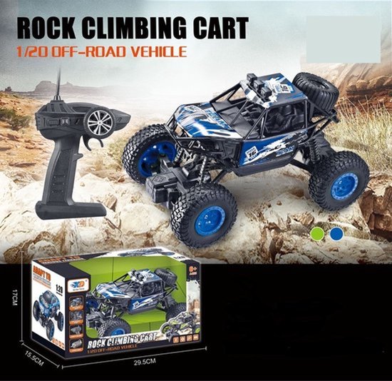 Remote Control SUV 1:20 - RC Buggy - Monstertruck - Off-road - Inclusief herlaadbare batterij - Gebruiksvriendelijk