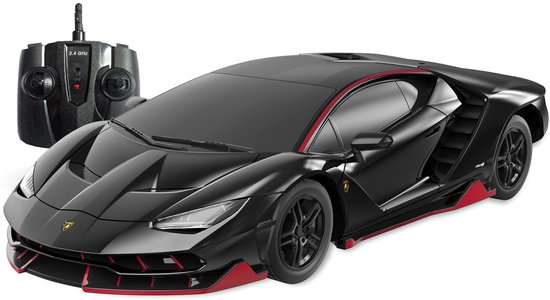 Gear2Play RC Lamborghini Centenario zwart 1:24 - Bestuurbare auto - 2.4GHz