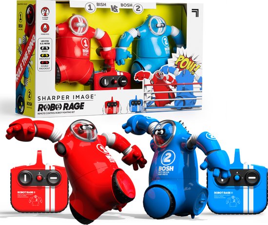 Sharper Image RC Robotgevechtset - Bestuurbare battle robots met licht en geluid
