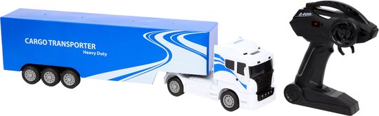 RC Bestuurbare Vrachtwagen met Licht - Speelgoed Truck voor kinderen
