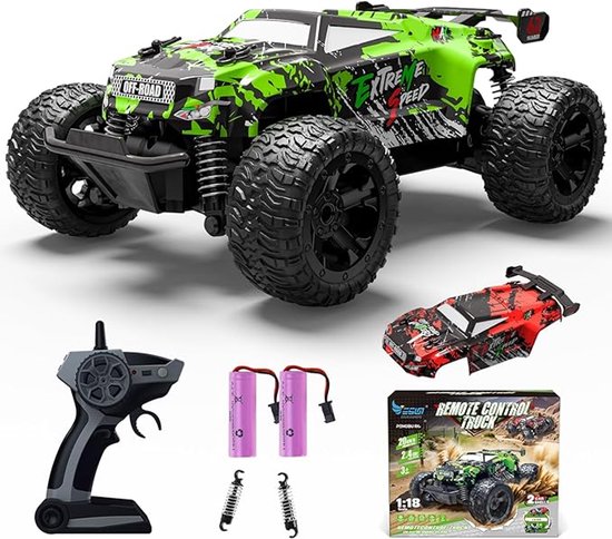 PENGBU RC Monstertruck - Afstandbestuurbare auto voor kinderen vanaf 6 jaar