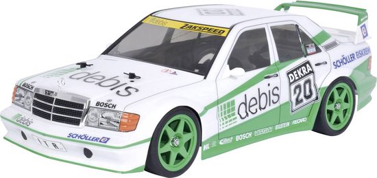 Tamiya Mercedes-Benz 190E Evo.II Zakspeed 'debis' - RC auto bouwdoos - 58656