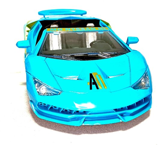 RC Sport Auto - Bestuurbare racewagen met LED koplampen - 1:16