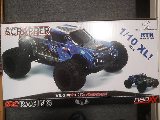 HRC NEOXX Scrapper Monster Truck XL - 4WD RC auto - Brushless - HRC15011BL2