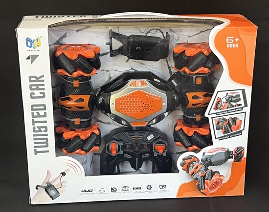 RC Stunt Twisted Car - Met handbediening en afstandbediening - 2.4GHz
