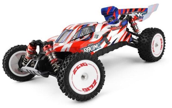 WLtoys 124008 - RC Buggy 4WD met 60 km/u - Borstelloze motor
