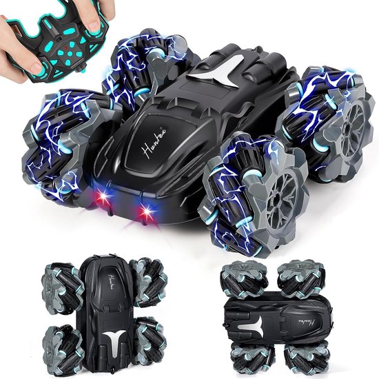 Huntex RC Stunt Car - 360° draaibaar - Offroad - Voor jong en oud