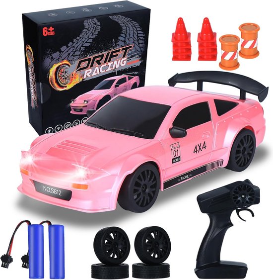 Lexium Mini RC Drift Car - GT-RX7 schaalmodel 1:24 - 4WD - Hoge snelheid