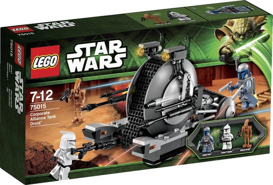 LEGO Star Wars Corporate Alliance Tank Droid - 75015