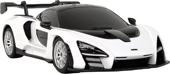 Rastar McLaren Senna - Bestuurbare auto 1:24 - Wit - Vanaf 6 jaar