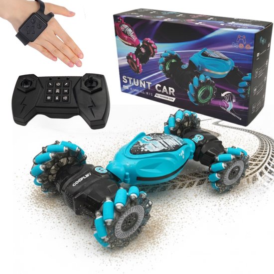 Bestuurbare Auto – RC Auto - Met Hand Afstandsbestuurbare Auto – Radiografisch – Voor Jongens en Meisjes – Race Auto 360 Graden - Met Extra Accu