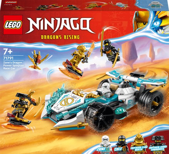 LEGO NINJAGO Zane’s drakenkracht Spinjitzu Speelgoed Auto - 71791