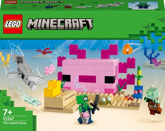 LEGO Minecraft Het axolotlhuis- 21247