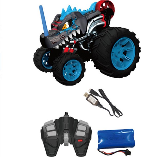 Crazon Shark auto - Telegeleide auto met 5 wielen en 360 graden rotatie