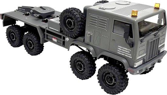 Hobby Plus CR-18P 8X8 Terranaut (AWS) – 1:18 Brushed RC auto Crawler RTR 2,4 GHz – Incl. accu en lader
