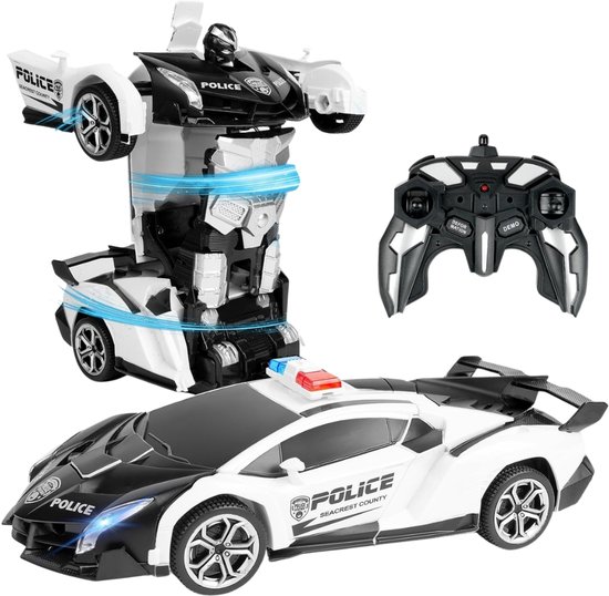 Bestuurbare Auto Transformator Actievol RC Speelplezier – Race Auto Afstandsbestuurbaar High-Speed Besturing – Krachtige 2.4GHz Controle Met Stoer Design