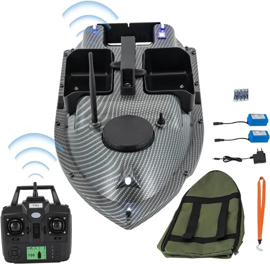 Allecto - Afstandsbestuurbare boot - RC - GPS - Dubbele motor - Geschikt voor rivieren, meren en zeeën - 2 kg laadvermogen - 99 positioneringspunten - Kleur of formaat - AliExpress 18.