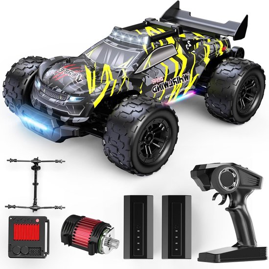 RC Truck – RC Auto – RC Buggy – Offroad Racer – 1:14 Brushless – 70 km/h Snelheid – Volledig Metalen Aandrijflijn