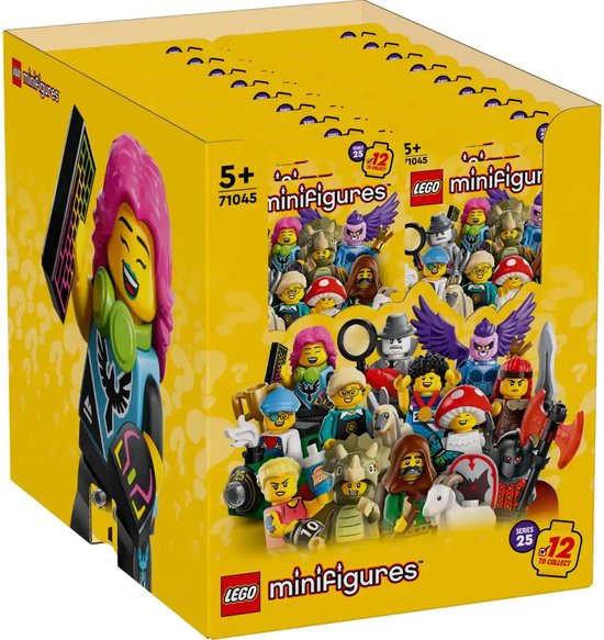 LEGO Minifigures 71045 - Series 25 Complete doos (36 stuks)