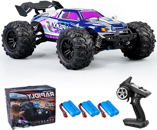 RC Offroad Raceauto – RC Buggy – RC Racewagen – Radiografische Auto – RC Drifter – 1:16 Schaal – 50 km/u Snelheid – 4WD Aandrijving – 3 Li-ion Batterijen