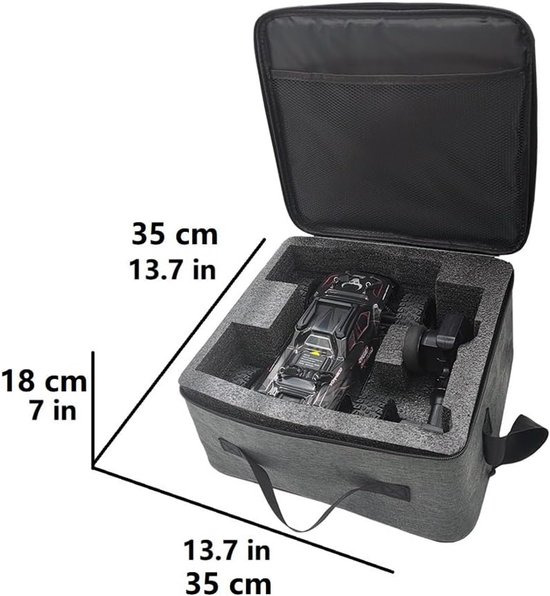 RC Auto – Afstandsbediening Wagen – Race Buggy – RC Truck – Offroad Voertuig – 1:16 Schaal – 80 km/u Snelheid – Borstelloze Motor & 4WD