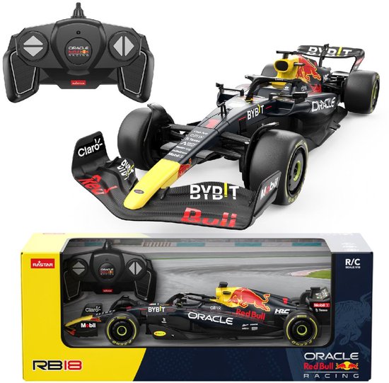 Van der Meulen RC F1 auto - Bestuurbare Red Bull speelgoedauto 1:18