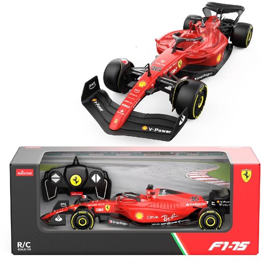 van der Meulen RC F1 Ferrari 75 speelgoedauto 1:18 schaalmodel.