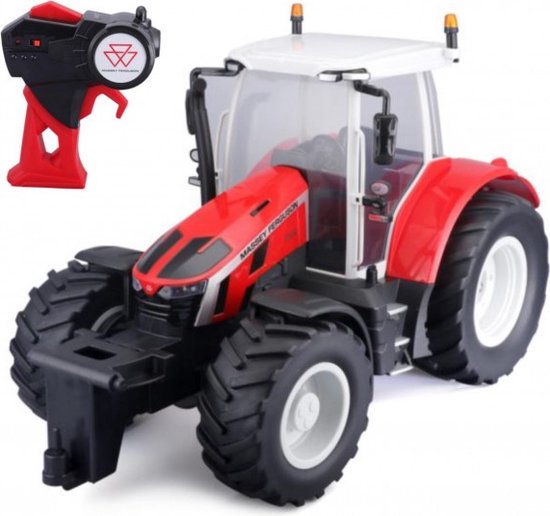 Maisto Tech Massey Ferguson 5SD.145 Tractor 2.4 MHz RC 1:16 Rood/Grijs
