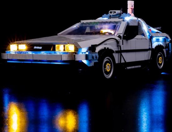 Light My Bricks - Verlichtingsset geschikt voor LEGO Back to the Future Time Machine - 10300