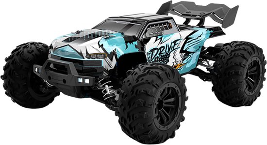 Rolu RC Auto – RC Auto Volwassenen – Tot 75 KM/U – 120 Meter Bereik – Brushless Motor – Dubbele Ophanging - Zwart