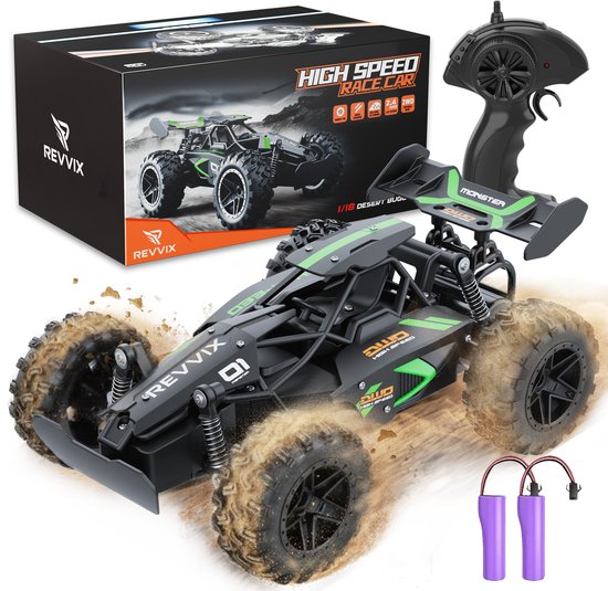 Revvix Bestuurbare Auto - RC Auto - Offroad Buggy - 2 Accu's - 15 km/u