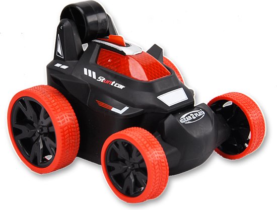 Gear2Play RC Stunt & Roll Stuntauto - Rood