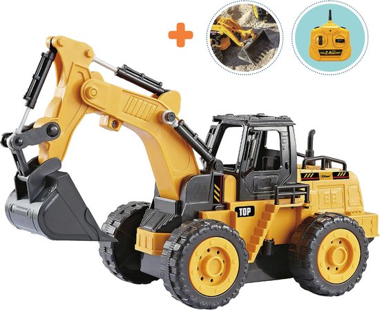 CosmoToys Graafmachine Speelgoed - Afstand bestuurbaar - 3, 4 & 5 jaar