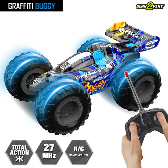 Gear2Play RC Graffity Buggy 1:24 - Big Wheels