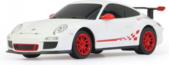 Jamara Porsche GT3 RS - Bestuurbare auto - Wit 1:24