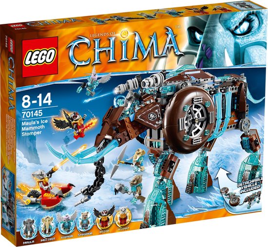 LEGO Chima Maula’s IJsmammoet Stamper - 70145