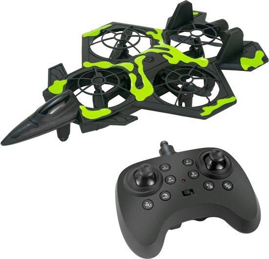 NANO PLANE - BLAZR - RC PLANE DRONE - Incl. 2 oplaadbare batterij - afstandsbestuurbare voertuigen