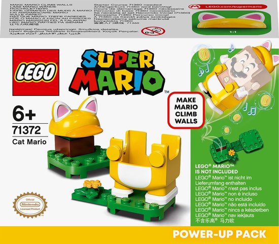 LEGO Super Mario Power-uppakket Kat Mario - 71372