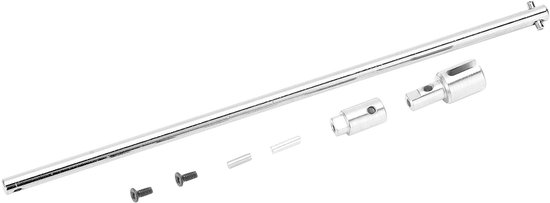 Allecto - RC Auto Aandrijfas - Heavy-Duty - Centrale Aandrijfas - 16889 16889A S1601 S1602 M16101 - Geschikt voor 1/16 Schaalmodel - Zwart