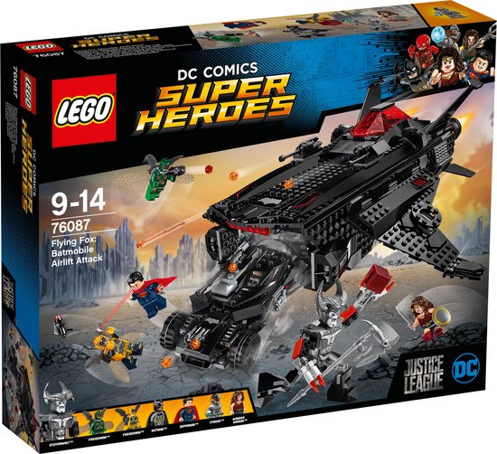 LEGO Super Heroes Justice League Flying Fox: Batmobile Luchtbrugaanval - 76087