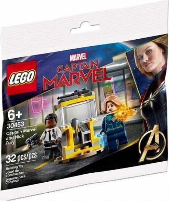 LEGO Super Heroes 30453 Captain Marvel en Nick Fury (Polybag)