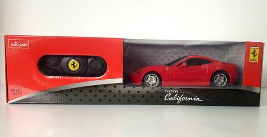 RASTAR Bestuurbare Auto Ferrari Rood - Schaal 1/24 - Met afstandsbediening