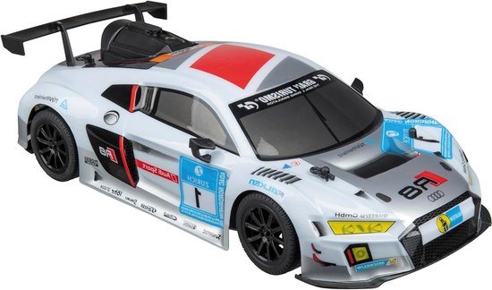 RC Auto - Modelauto - Rijden met rook - Officieel Audi design - Schaal 1:14 - Rood